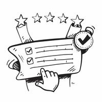 Clean Customer satisfaction symbol with copy space for project planning concept as An artistic rendering of a customer satisfaction symbol with spacious copy space suitable for project p vector