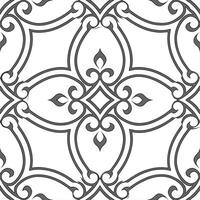 Clean Create elegant seamless pattern with vintage frame borders filigree tile elements white balance high resolution graphics concept as Ornamental curves blend seamlessly with structu vector