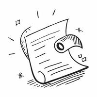 Clean Confidential icon with copy space on white background concept as A illustration of a confidential icon with ample copy space on a white background perfect for privacy and se vector