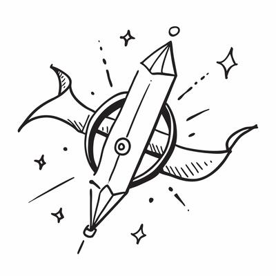 Clean Compass symbol with copy space for strategic planning concept as A strategic planning oriented compass symbol with ample copy space ideal for visualizing long term travel goals obj