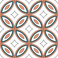 Clean Combine retro wave designs tile layout vintage banners dynamic seamless pattern on white background concept as Eclectic mosaic arrangement merges mid century style commercial use vector