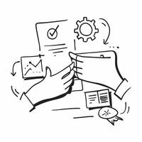 Clean Collaboration point icon with copy space on white background concept as A illustration of a collaboration point icon with ample copy space on a white background ideal for de vector