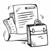 Clean Clipboard and pen icon with copy space for social media posts concept as An illustrative clipboard and pen icon with copy space tailored for social media posts and digital marketin vector