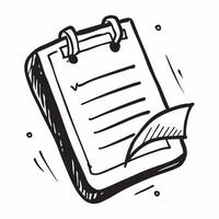 Clean Clipboard and paper icon with space for text on a professional background concept as A sleek clipboard and paper icon design with ample space for text on a professional background vector