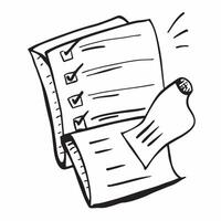 Clean Checklist symbol with space for text and icons on a white background concept as A versatile checklist symbol featuring space for both text and icons on a clean white background per Set 2 vector