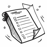 Clean Checklist symbol with copy space for strategic planning concept as A strategic planning oriented checklist symbol with ample copy space ideal for visualizing long term goals object Set 2 vector
