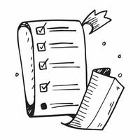 Clean Checklist symbol with copy space for website banners concept as A sleek checklist symbol with generous copy space suitable for creating eye catching website banners and headers to vector