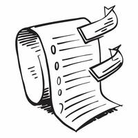 Clean Checklist symbol with copy space for strategic planning concept as A strategic planning oriented checklist symbol with ample copy space ideal for visualizing long term goals object vector