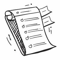 Clean Checklist symbol with copy space for project planning concept as An artistic rendering of a checklist symbol with spacious copy space suitable for project planning goal setting and vector