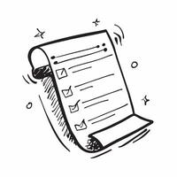 Clean Checklist symbol with blank area for personalized messages concept as A customizable checklist symbol featuring a blank area for adding personalized messages making it suitable for vector