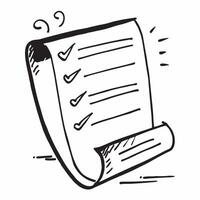 Clean Checklist illustration with copy space for business reports concept as A visually appealing checklist illustration with copy space designed to enhance business reports and presenta vector