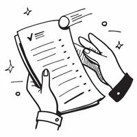 Clean Checklist illustration with blank area for customizable text concept as A creative depiction of a checklist illustration featuring a blank area for customizable text ideal for pres Set 2 vector