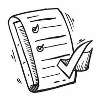 Clean Checklist icon with copy space on a white background concept as A illustration of a checklist icon with ample copy space on a white background perfect for readiness and task vector