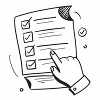 Clean Checklist illustration with copy space for business reports concept as A visually appealing checklist illustration with copy space designed to enhance business reports and presenta Set 3 vector