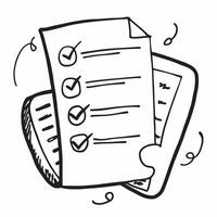 Clean Checklist icon with copy space on a white background concept as A illustration of a checklist icon with ample copy space on a white background perfect for readiness and task Set 2 vector
