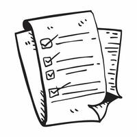 Clean Checklist icon with blank space for custom branding concept as A customizable checklist icon with blank space for adding custom branding elements making it suitable for a variety o vector