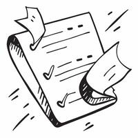Clean Checklist icon with space for text and graphics on a blue background concept as A modern checklist icon design featuring space for both text and graphics on a blue background perfe vector