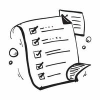 Clean Checklist icon with copy space for infographics concept as An infographic ready checklist icon with copy space designed to convey complex information and task management insights i vector