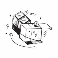 Clean Cargo hub and a cost projection graph symbolizing logistics budgeting in double exposure with copy space concept as A cargo hub blended with a cost projection graph representing l vector