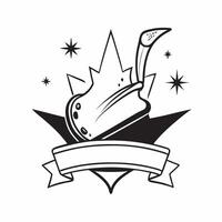 Clean Canadian flag and an ice skate symbolizing winter sports with ample space for text concept as A Canadian flag next to an ice skate representing the excitement of winter sports in vector