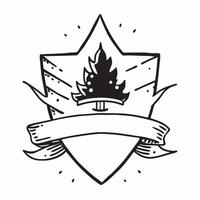 Clean Canadian flag and a pine tree symbolizing nature and pride with ample space for text concept as A Canadian flag next to a pine tree representing the natural beauty and pride of Ca vector