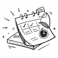 Clean Calendar with a deadline and a missed deadline symbolizing timeliness and procrastination with ample space for text concept as A calendar showing a deadline and a missed deadline vector