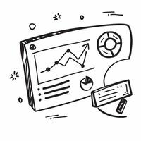 Clean Business dashboard symbol with copy space for project planning concept as An artistic rendering of a business dashboard symbol with spacious copy space suitable for project plannin vector
