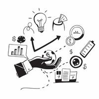 Clean Business dashboard symbol with copy space for project planning concept as An artistic rendering of a business dashboard symbol with spacious copy space suitable for project plannin Set 6 vector