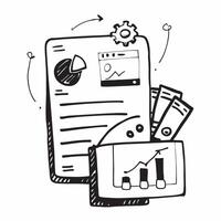 Clean Business dashboard icon with space for text and graphics on a blue background concept as A modern business dashboard icon design featuring space for both text and graphics on a blu Set 3 vector