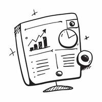 Clean Business dashboard icon with copy space on white background concept as A illustration of a business dashboard icon with ample copy space on a white background perfect for bu Set 5 vector