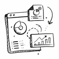 Clean Business dashboard icon with copy space on white background concept as A illustration of a business dashboard icon with ample copy space on a white background perfect for bu Set 3 vector