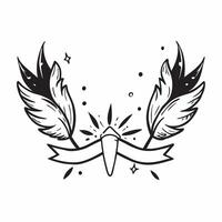 Clean Brazilian Carnival Feathers concept as Carnival feathers with Brazilian flag elements and ample space for text representing festive spirit and Independence Day in Photo Stock Conc vector