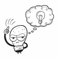 Clean Brain and Computer concept as A brain next to a computer with ample copy space representing digital thinking and technology in Photo Stock Concept vector