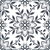 Clean Botanical vintage frame seamless tile pattern with nature inspired elements and classic style concept as Nature inspired vintage botanical frames create seamless tile patterns with vector