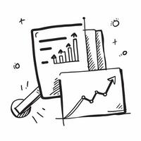 Clean Bar chart and trend line icon with copy space for market ads concept as A modern bar chart and trend line icon design with generous copy space perfect for enhancing market advertis vector