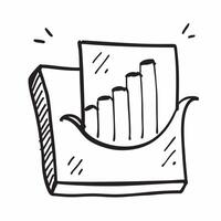Clean Bar chart icon with copy space on a white background concept as A image of a bar chart icon with ample copy space on a white background perfect for data presentations and bu vector