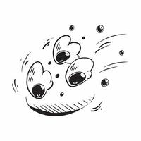 Clean Baby footprint icon with copy space on a white background concept as A image of baby footprints with generous copy space on a white background ideal for newborn and baby the Set 6 vector