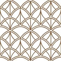 Clean Art deco seamless pattern with metallic lines for modern luxury concept as Modern luxury art deco seamless pattern featuring metallic lines and geometric shapes for upscale interio vector