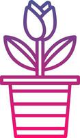 Tulip Icon Symbol Art Sign vector