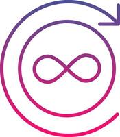 Infinite Icon Symbol Art Sign vector