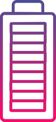 Full Battery Icon Symbol Art Sign
