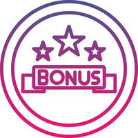 Bonus Icon Symbol Art Sign vector