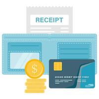 various payment methods, digital marketplace and online store vector