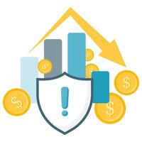 risk management, operational management and business vector