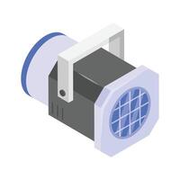 Take a look at this amazing icon of spotlight in modern style vector