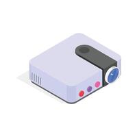 Take your hands on this amazing icon of projector in trendy design style vector