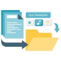 Online file sharing, online interaction and communication vector