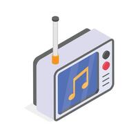 Take a look at this amazing icon of television in modern style vector