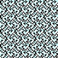 Random abstract seamless threetoned mosaic pattern background vector