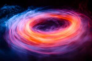 Abstract Vortex of Light and Energy in Motion - Dynamic Digital Art photo